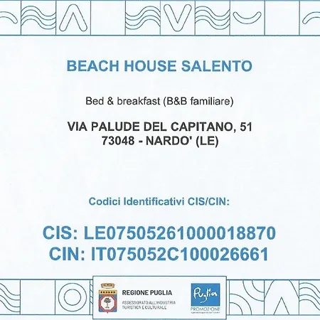 Nocleg ze śniadaniem House Salento